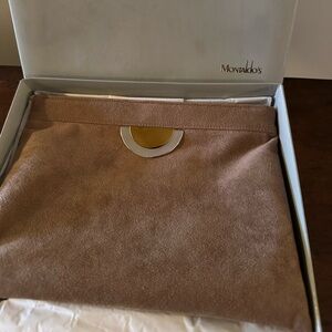 NIB Reva Ultra Suede shoulder bag